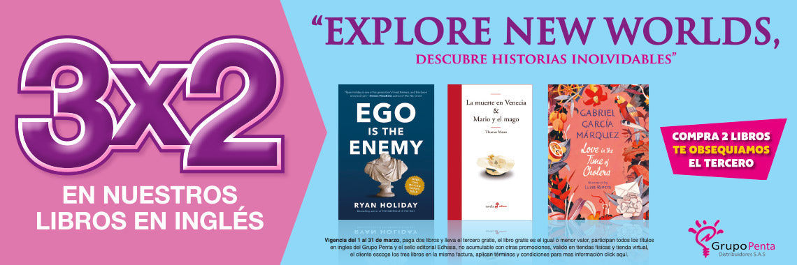 3x2 EXPLORE NEW WORLDS LIBROS EN INGLES Y EDITORIAL EDHASA