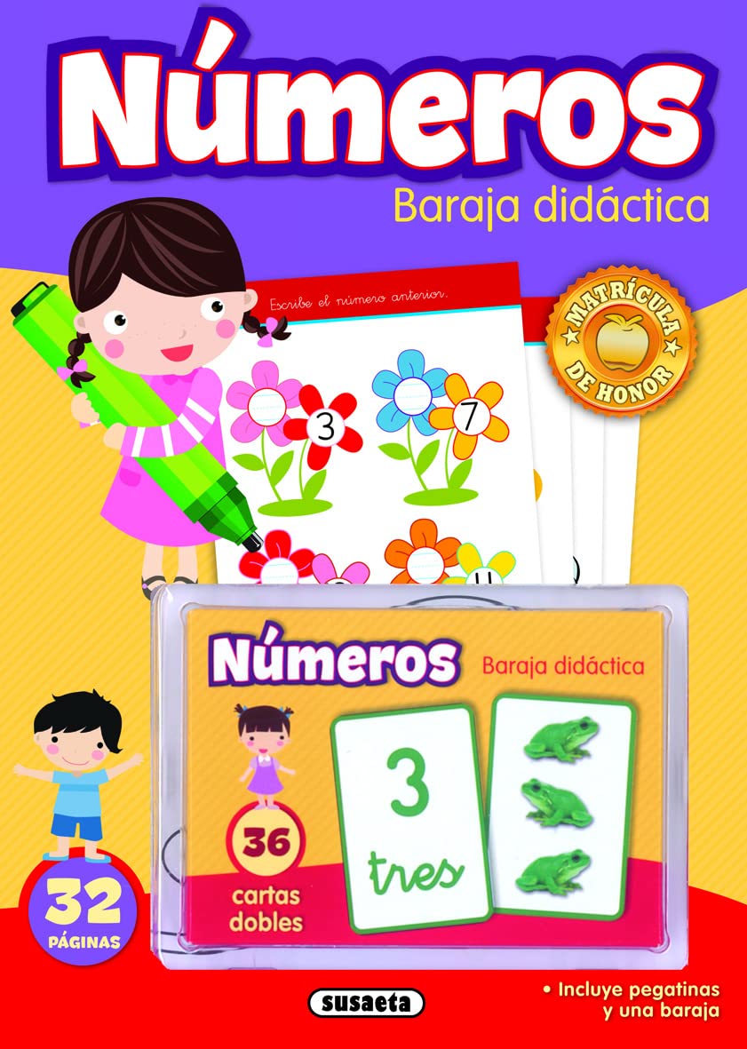 NUMEROS BARAJA DIDACTICA