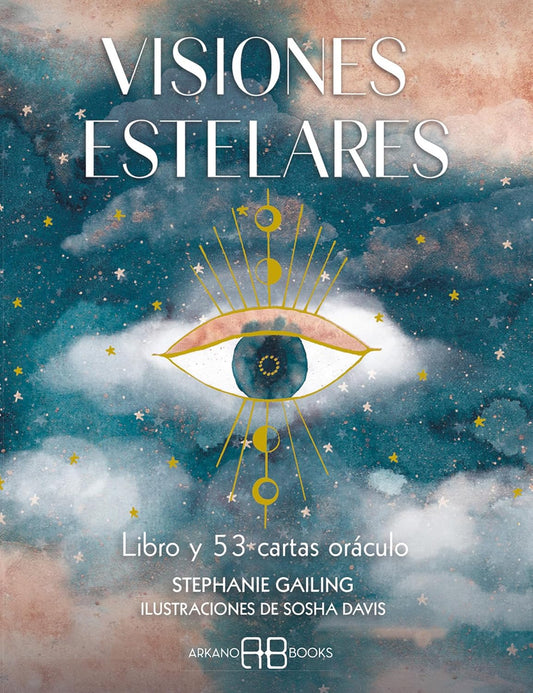 VISIONES ESTELARES LIBRO Y 53 CARTAS ORACULO