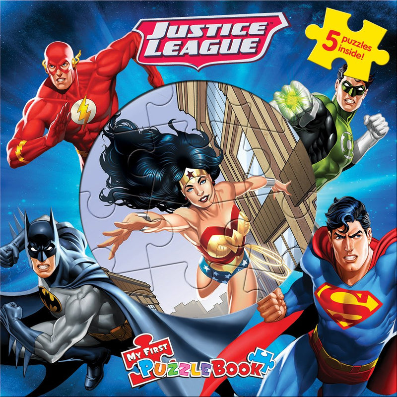 Mi Primer Libro de Rompecabezas DC Liga de la Justicia