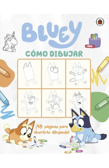 BLUEY COMO DIBUJAR