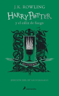 HARRY POTTER Y EL CÁLIZ DE FUEGO EDICIÓN SLYTHERIN DEL 20º ANIVERSARIO 4